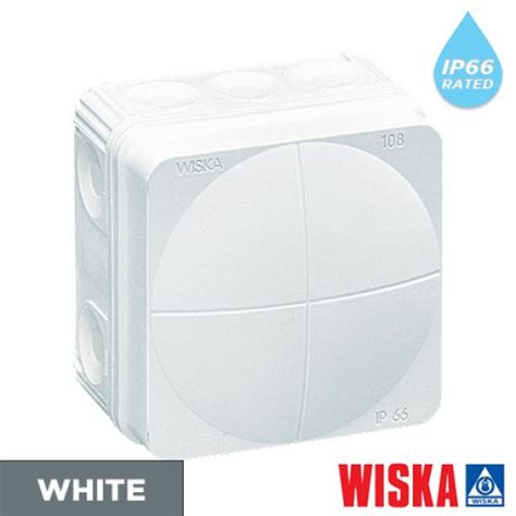 white wiska junction box|wiska junction box instructions.